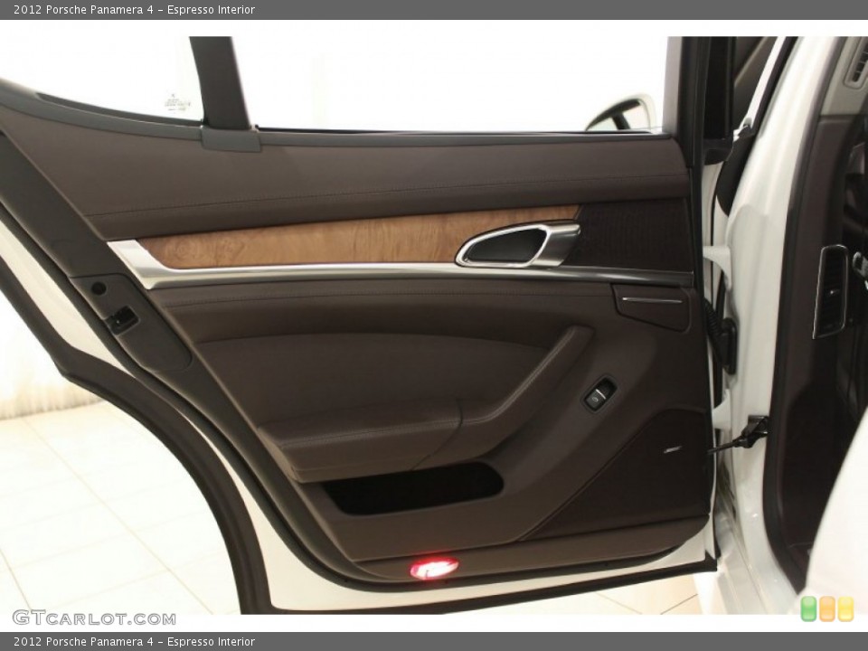 Espresso Interior Door Panel for the 2012 Porsche Panamera 4 #67008610