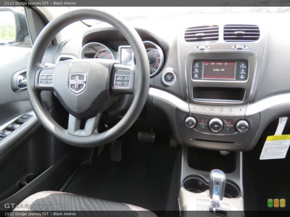 Black Interior Dashboard for the 2012 Dodge Journey SXT #67008700