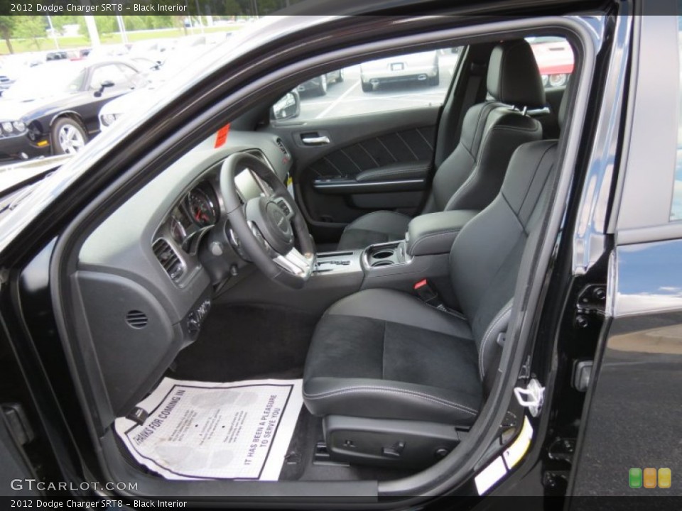 Black Interior Photo for the 2012 Dodge Charger SRT8 #67009990