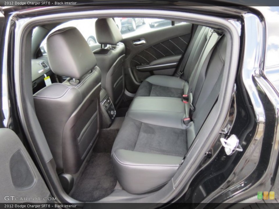 Black Interior Rear Seat for the 2012 Dodge Charger SRT8 #67009996