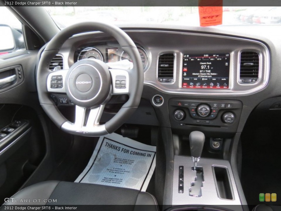 Black Interior Dashboard for the 2012 Dodge Charger SRT8 #67010014