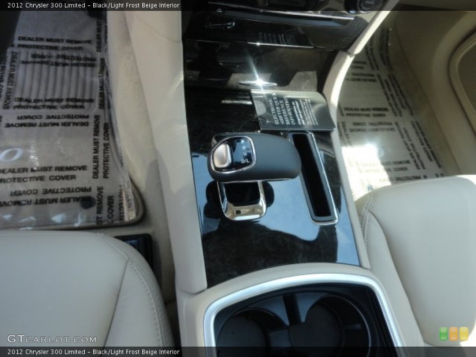 Black/Light Frost Beige Interior Transmission for the 2012 Chrysler 300 Limited #67010245