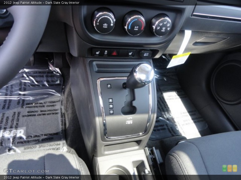 Dark Slate Gray Interior Transmission for the 2012 Jeep Patriot Altitude #67010368