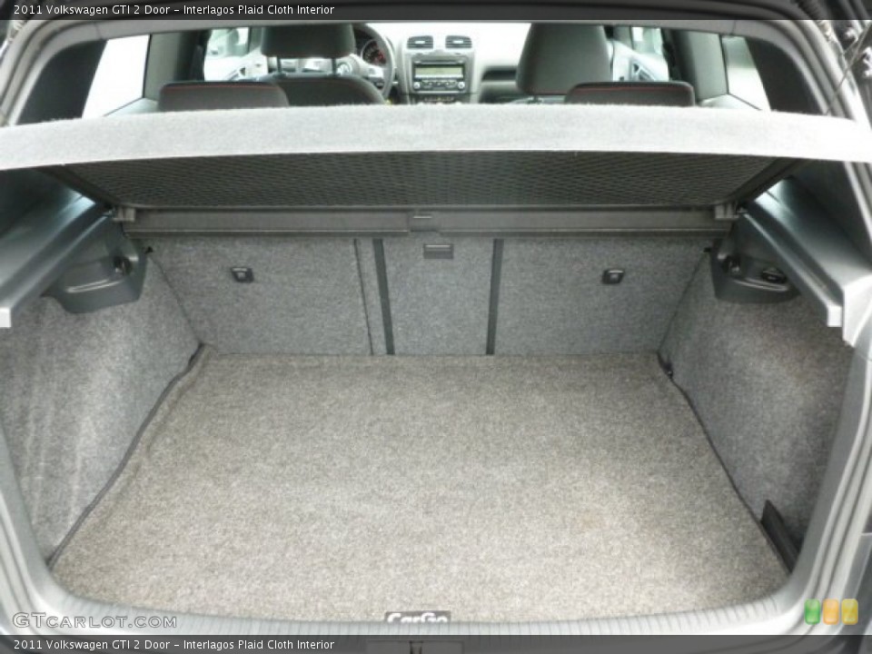 Interlagos Plaid Cloth Interior Trunk for the 2011 Volkswagen GTI 2 Door #67012890