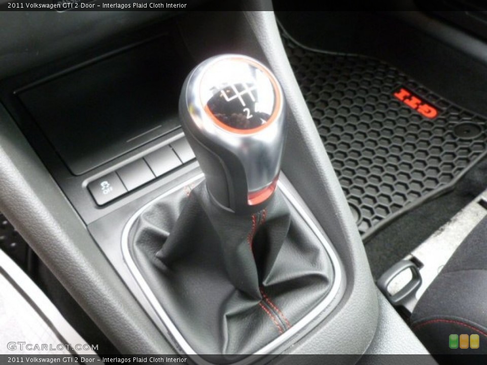 Interlagos Plaid Cloth Interior Transmission for the 2011 Volkswagen GTI 2 Door #67012929