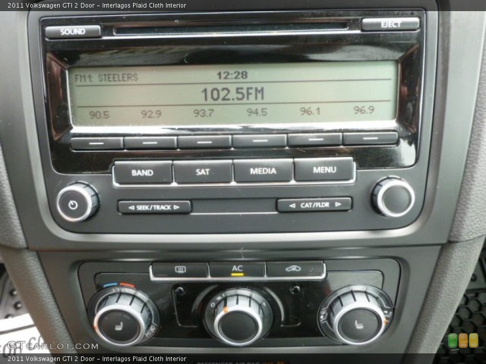 Interlagos Plaid Cloth Interior Audio System for the 2011 Volkswagen GTI 2 Door #67012938