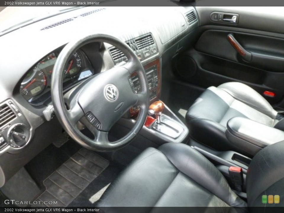 Black Interior Photo for the 2002 Volkswagen Jetta GLX VR6 Wagon #67014804