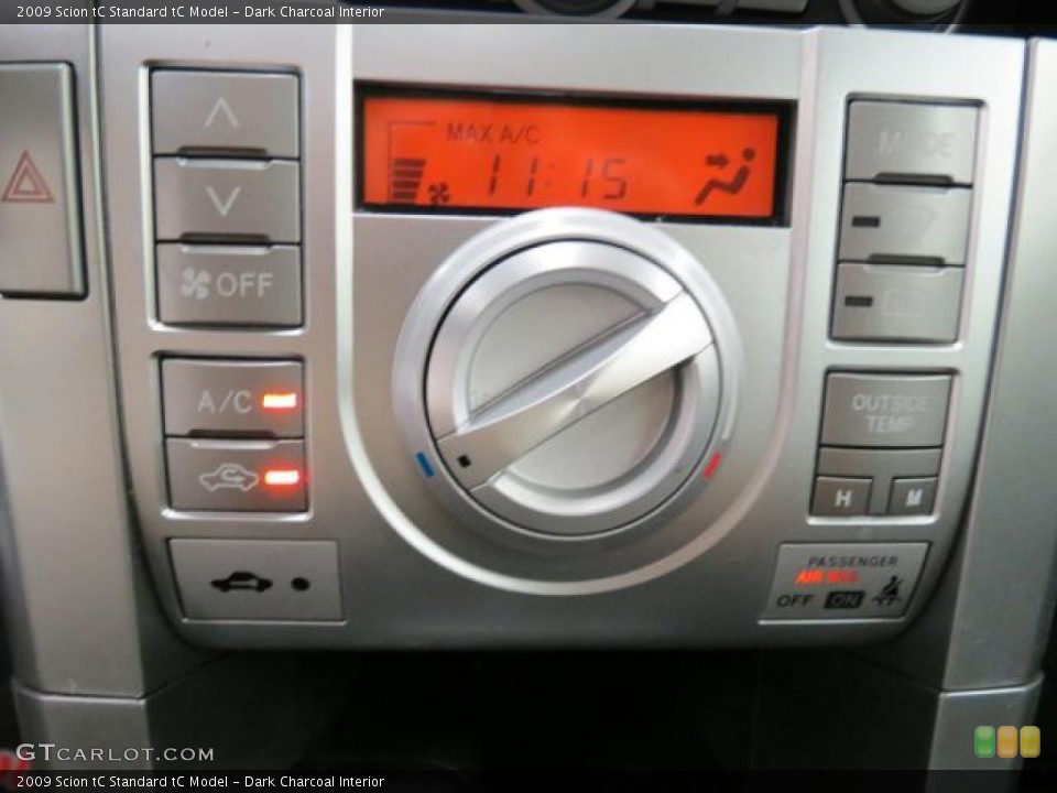 Dark Charcoal Interior Controls for the 2009 Scion tC  #67015317