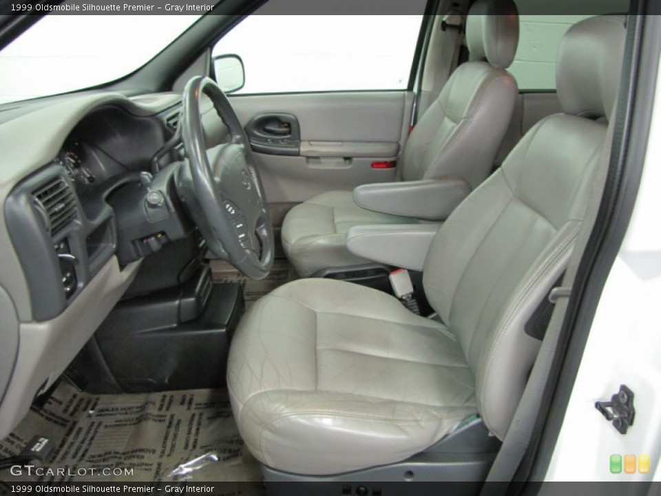 Gray Interior Front Seat for the 1999 Oldsmobile Silhouette Premier #67016784