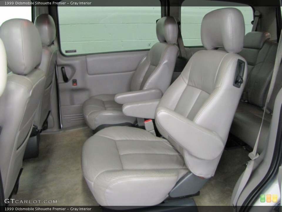 Gray Interior Rear Seat for the 1999 Oldsmobile Silhouette Premier #67016790