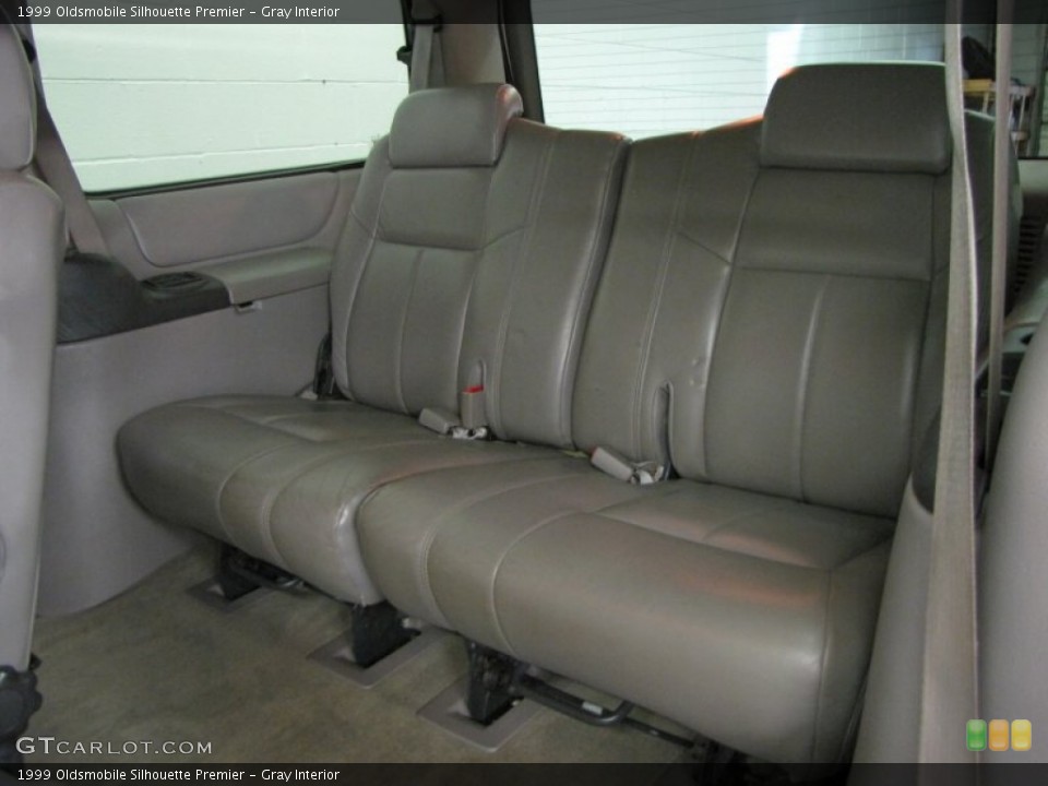 Gray Interior Rear Seat for the 1999 Oldsmobile Silhouette Premier #67016799