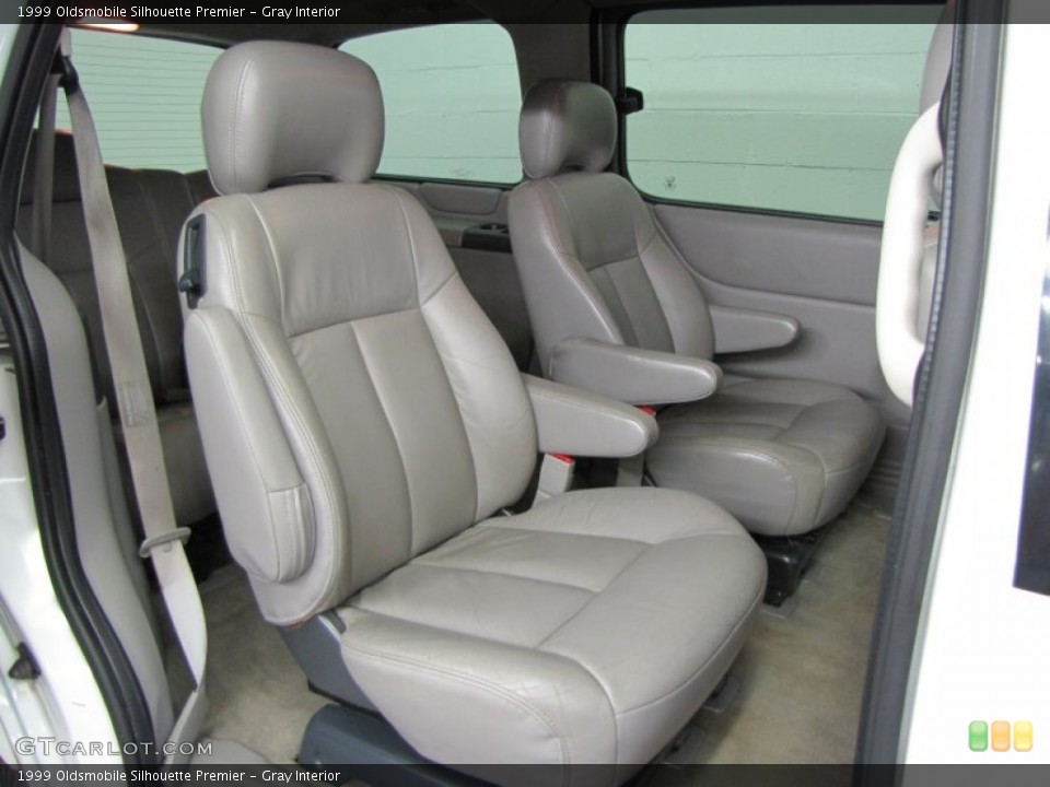 Gray Interior Rear Seat for the 1999 Oldsmobile Silhouette Premier #67016808