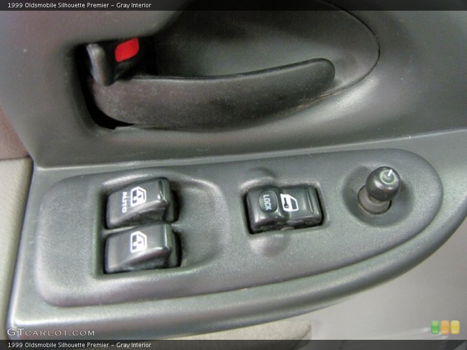 Gray Interior Controls for the 1999 Oldsmobile Silhouette Premier #67016841