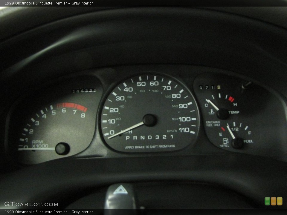 Gray Interior Gauges for the 1999 Oldsmobile Silhouette Premier #67016895