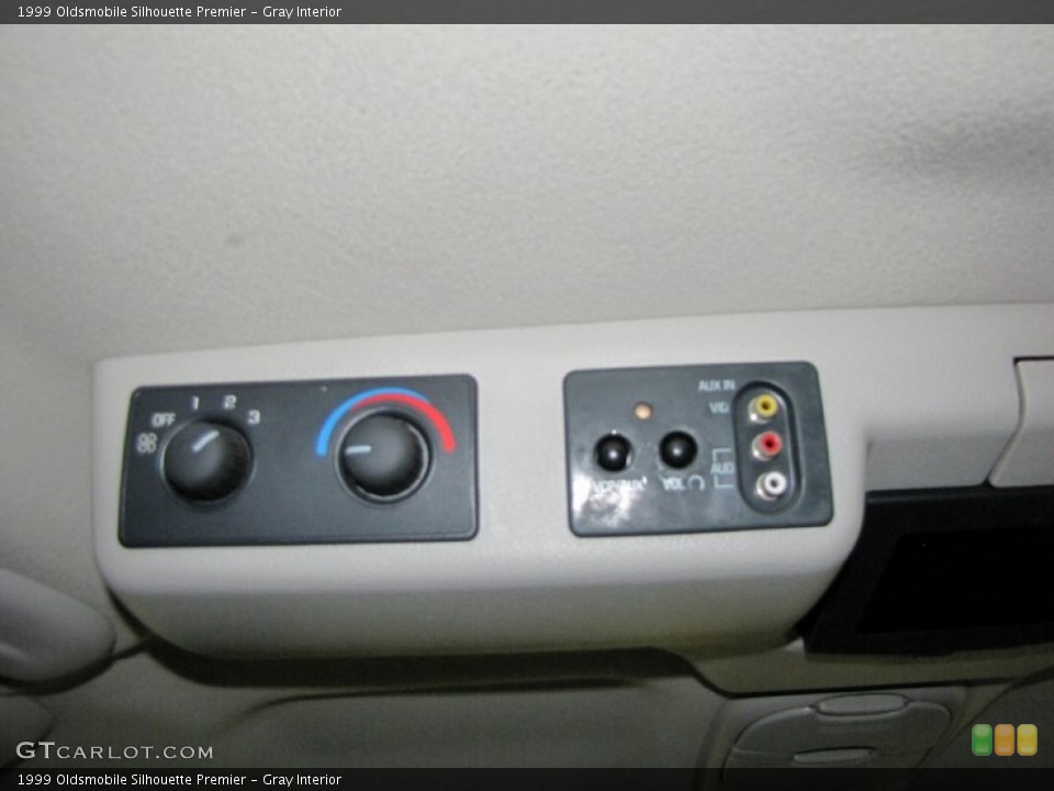 Gray Interior Controls for the 1999 Oldsmobile Silhouette Premier #67016931