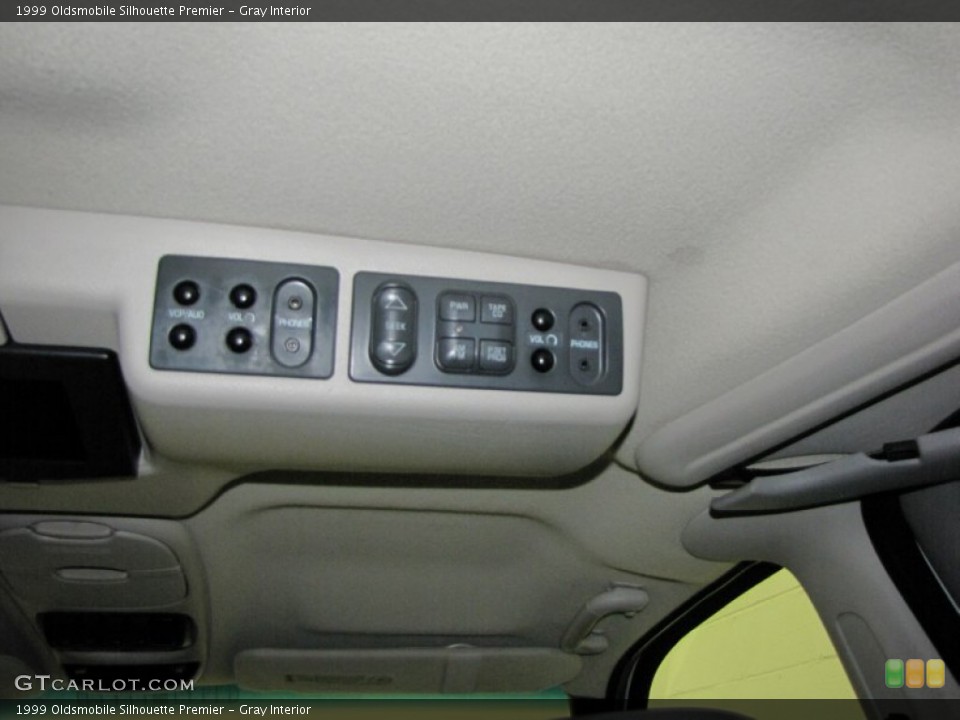 Gray Interior Controls for the 1999 Oldsmobile Silhouette Premier #67016943