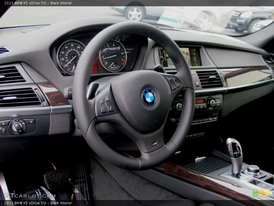 Black Interior Dashboard for the 2013 BMW X5 xDrive 50i #67019408