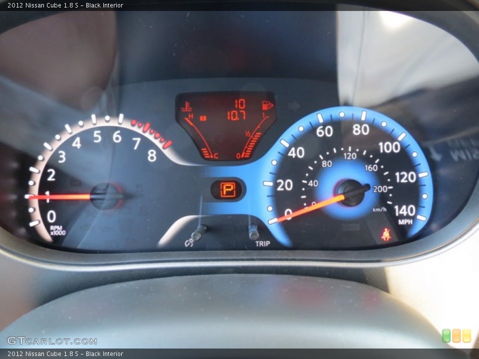 Black Interior Gauges for the 2012 Nissan Cube 1.8 S #67031802