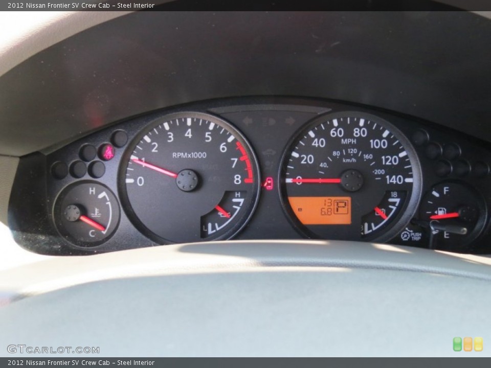 Steel Interior Gauges for the 2012 Nissan Frontier SV Crew Cab #67033272