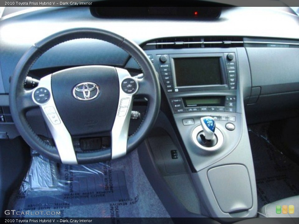 Dark Gray Interior Dashboard for the 2010 Toyota Prius Hybrid V #67035987