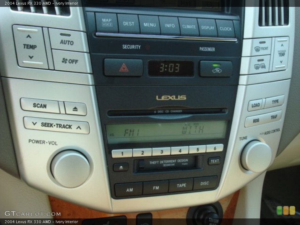 Ivory Interior Controls for the 2004 Lexus RX 330 AWD #67040097