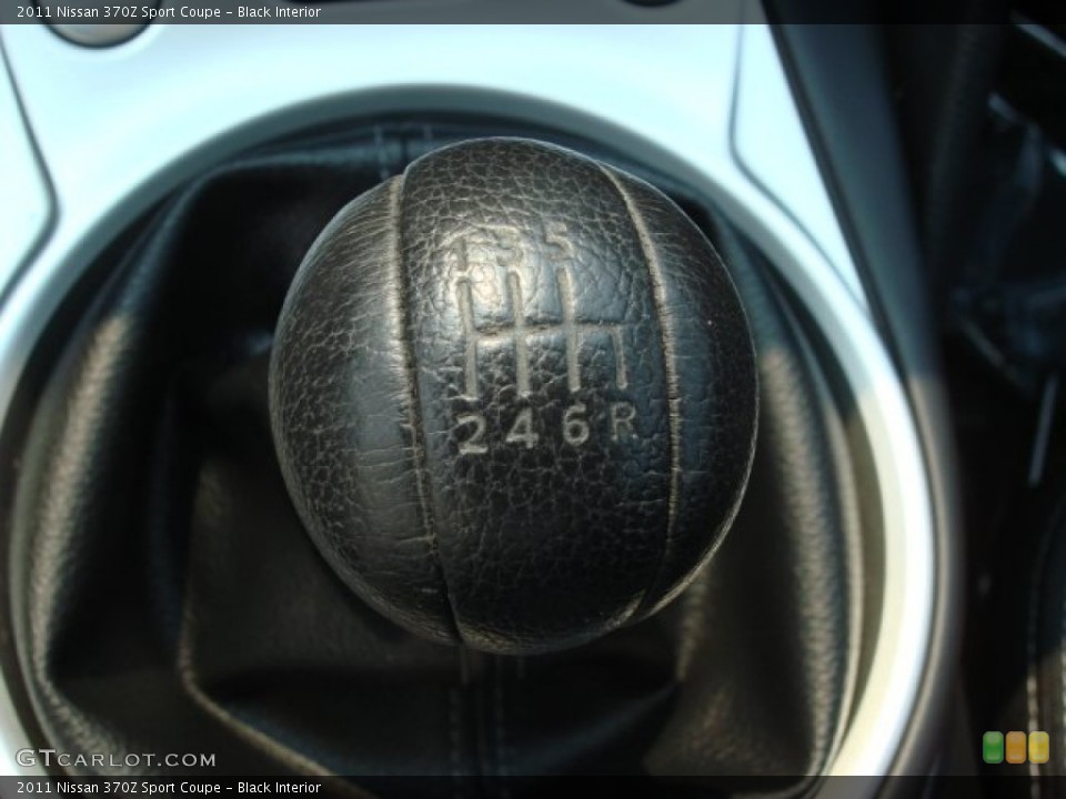 Black Interior Transmission for the 2011 Nissan 370Z Sport Coupe #67041276