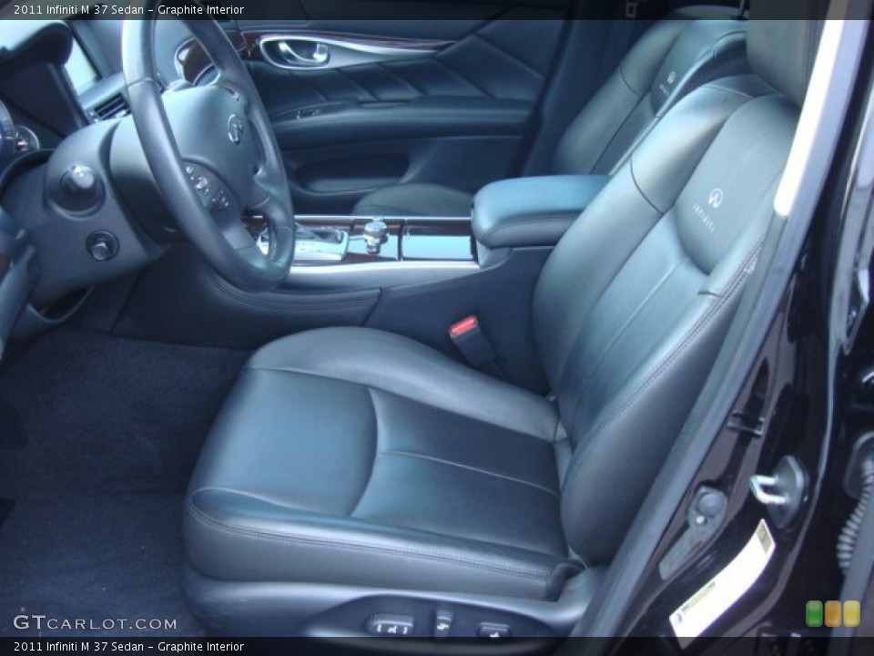 Graphite Interior Photo for the 2011 Infiniti M 37 Sedan #67042207