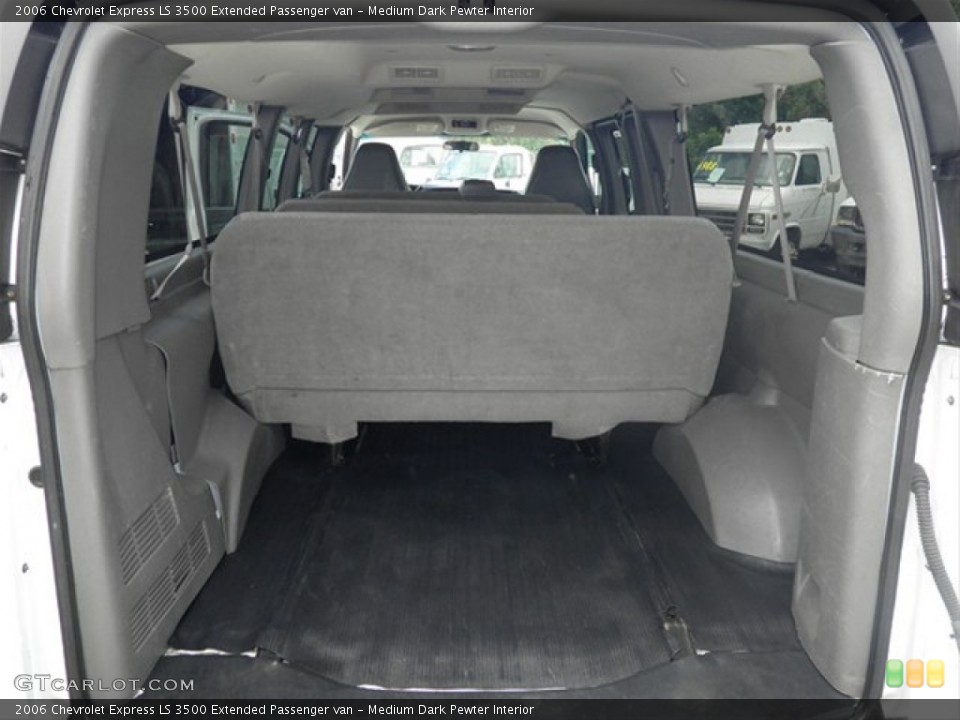 Medium Dark Pewter Interior Trunk for the 2006 Chevrolet Express LS 3500 Extended Passenger van #67043212