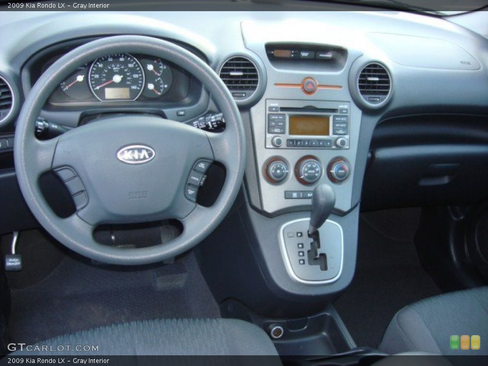 Gray Interior Dashboard for the 2009 Kia Rondo LX #67043221