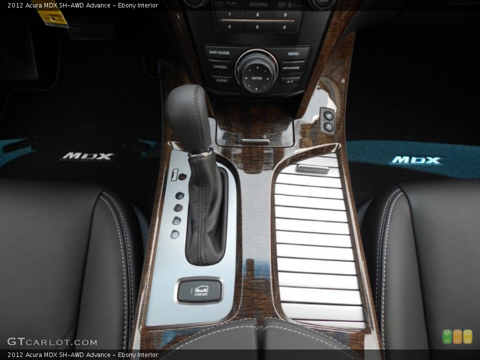 Ebony Interior Transmission for the 2012 Acura MDX SH-AWD Advance #67043904