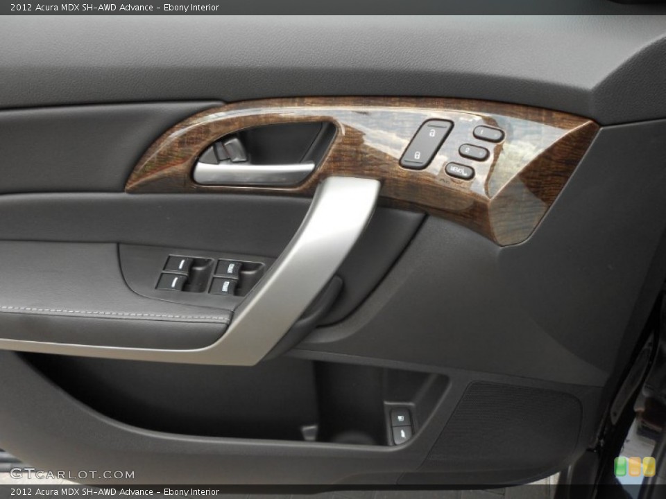 Ebony Interior Door Panel for the 2012 Acura MDX SH-AWD Advance #67043955