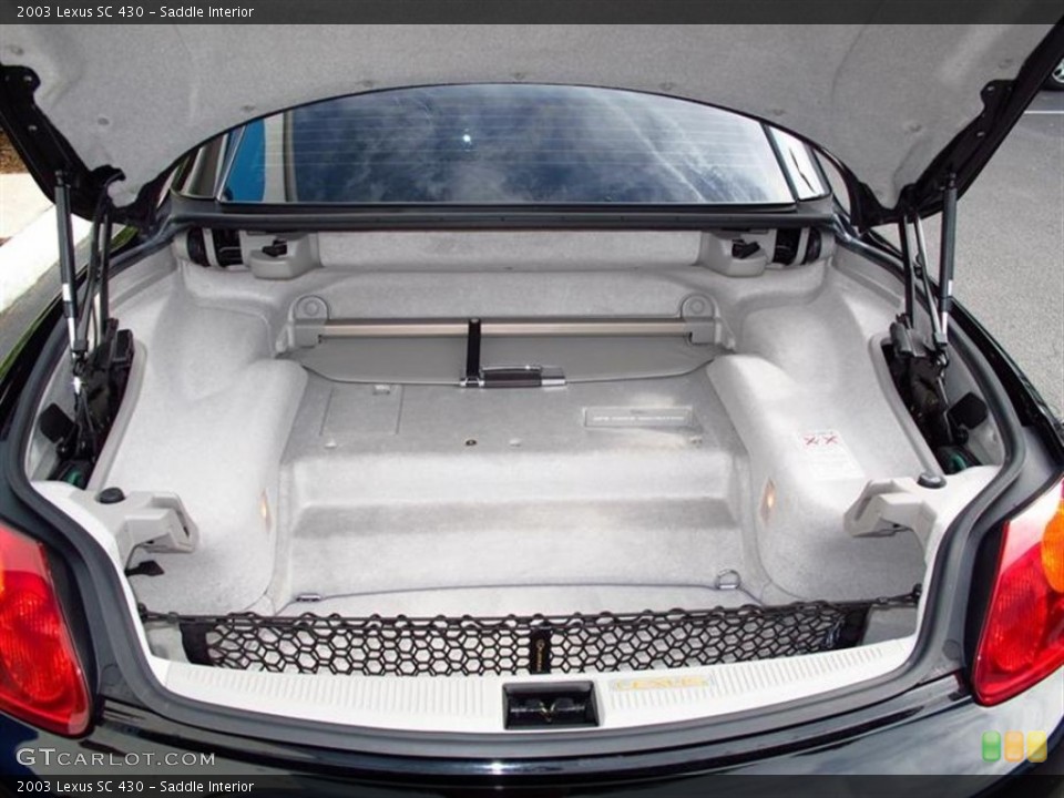 Saddle Interior Trunk for the 2003 Lexus SC 430 #67044081