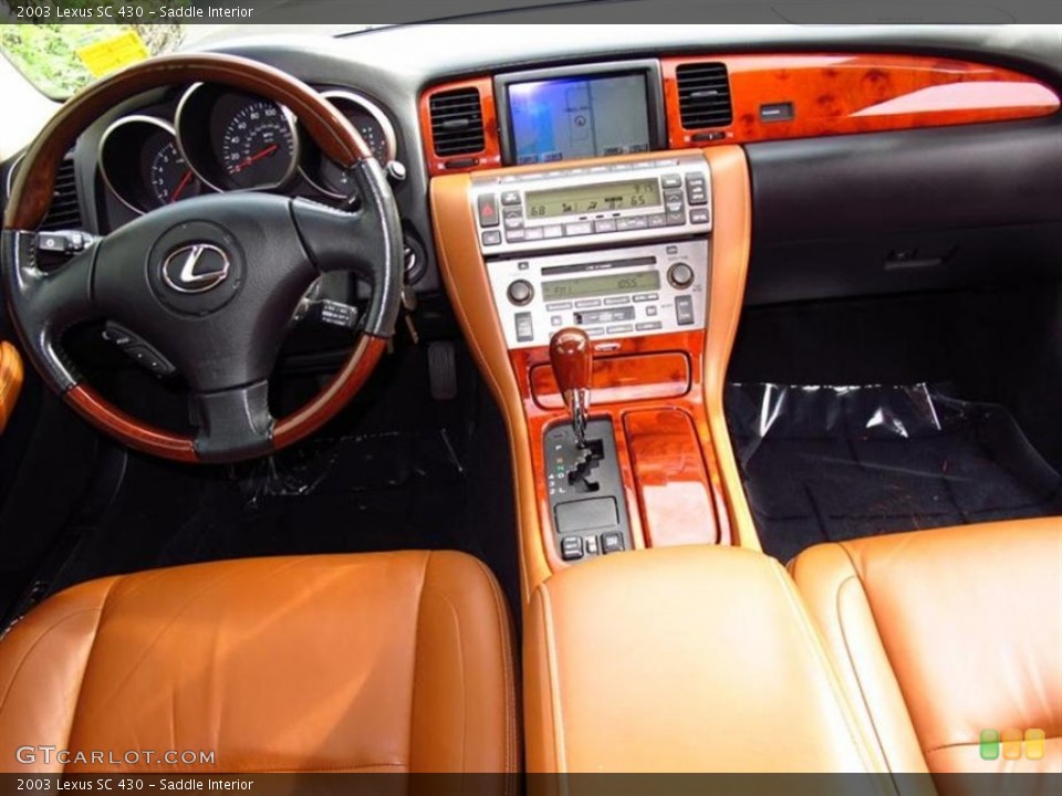 Saddle Interior Dashboard for the 2003 Lexus SC 430 #67044129