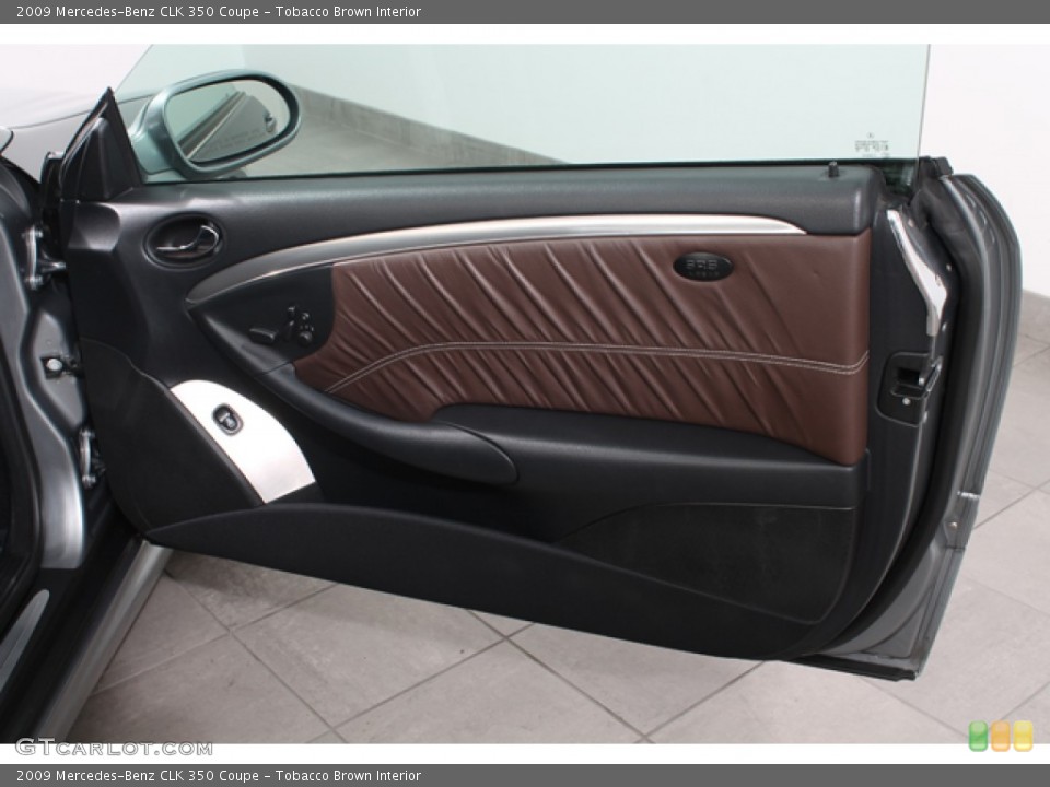 Tobacco Brown Interior Door Panel for the 2009 Mercedes-Benz CLK 350 Coupe #67045631