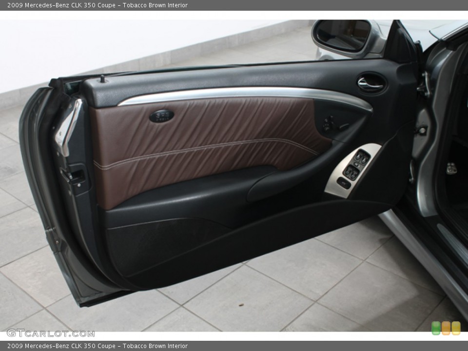 Tobacco Brown Interior Door Panel for the 2009 Mercedes-Benz CLK 350 Coupe #67045644
