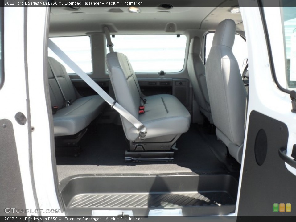 Medium Flint Interior Photo for the 2012 Ford E Series Van E350 XL Extended Passenger #67047270