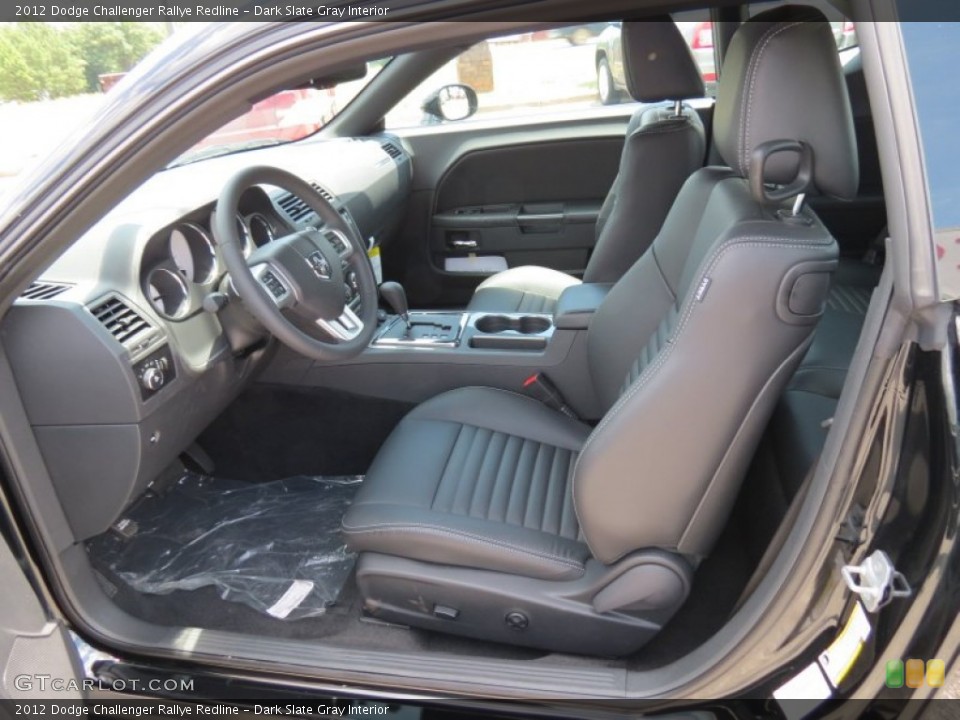 Dark Slate Gray Interior Photo for the 2012 Dodge Challenger Rallye Redline #67051560