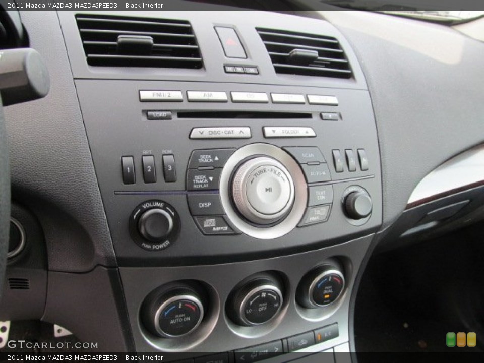 Black Interior Audio System for the 2011 Mazda MAZDA3 MAZDASPEED3 #67051932