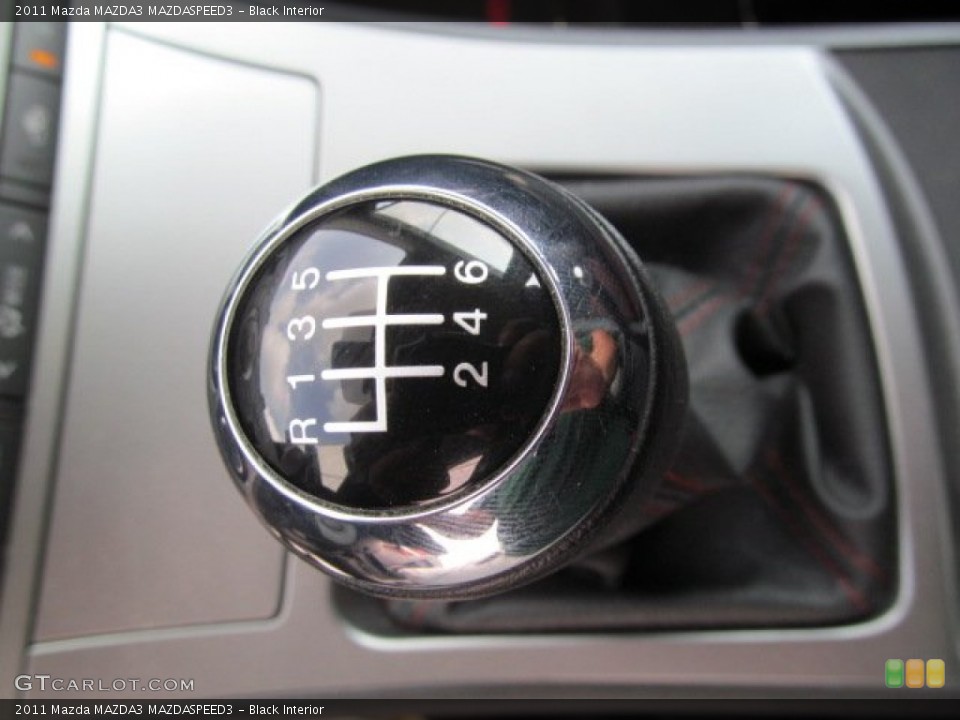 Black Interior Transmission for the 2011 Mazda MAZDA3 MAZDASPEED3 #67051941