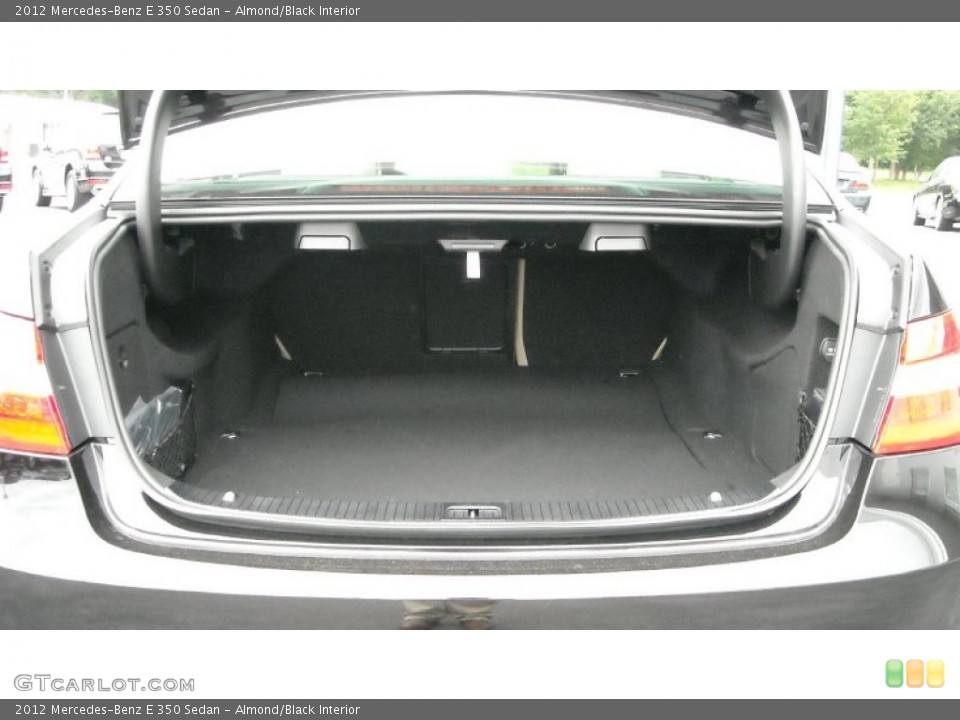 Almond/Black Interior Trunk for the 2012 Mercedes-Benz E 350 Sedan #67053419
