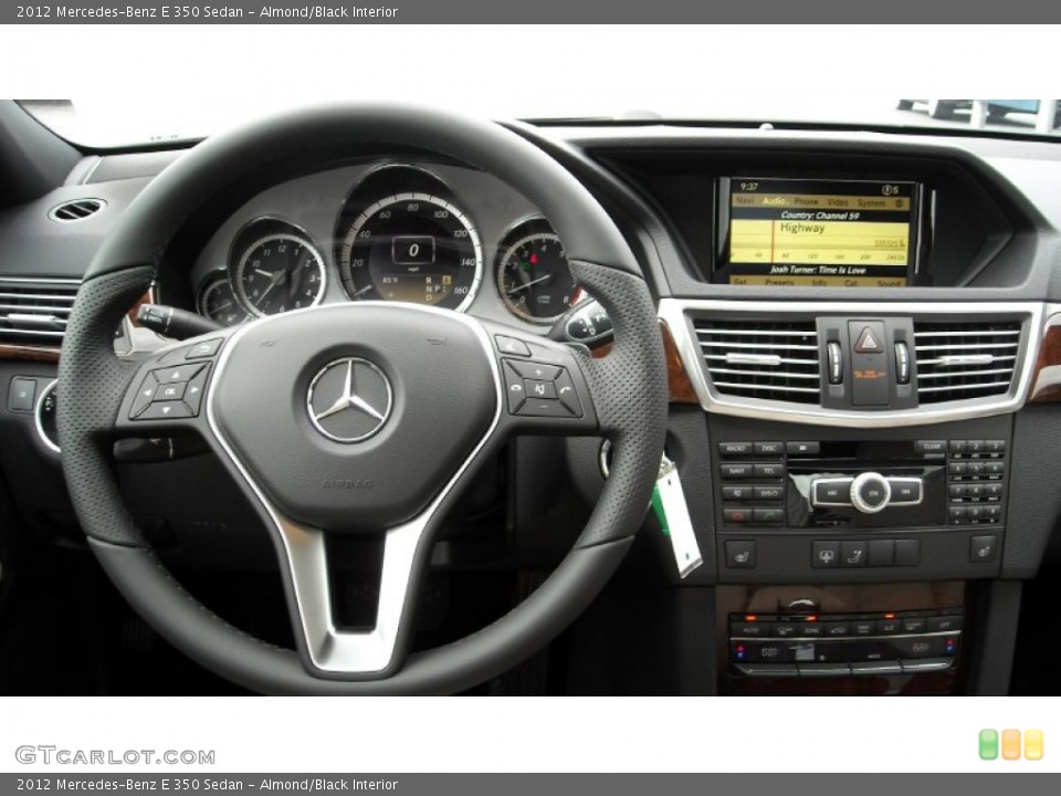 Almond/Black Interior Dashboard for the 2012 Mercedes-Benz E 350 Sedan #67053468