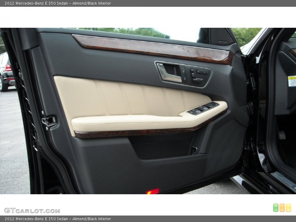 Almond/Black Interior Door Panel for the 2012 Mercedes-Benz E 350 Sedan #67053477