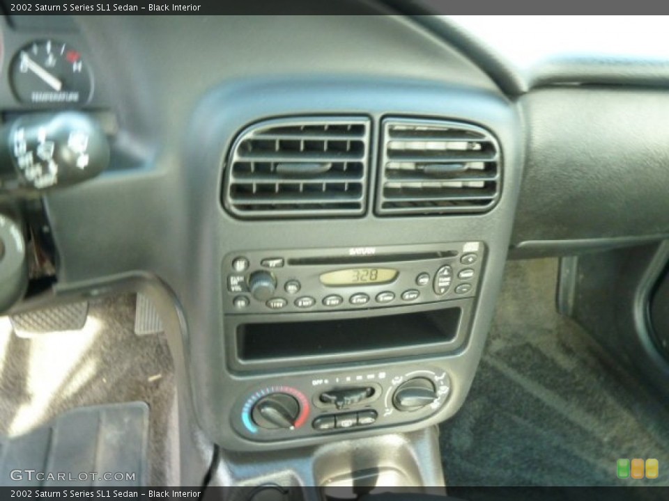 Black Interior Controls for the 2002 Saturn S Series SL1 Sedan #67057851