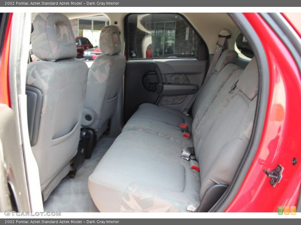 Dark Gray Interior Photo for the 2002 Pontiac Aztek  #67058331