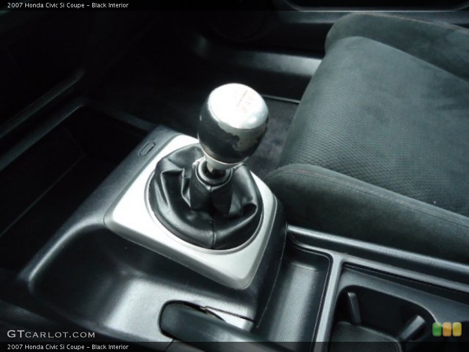 Black Interior Transmission for the 2007 Honda Civic Si Coupe #67059186