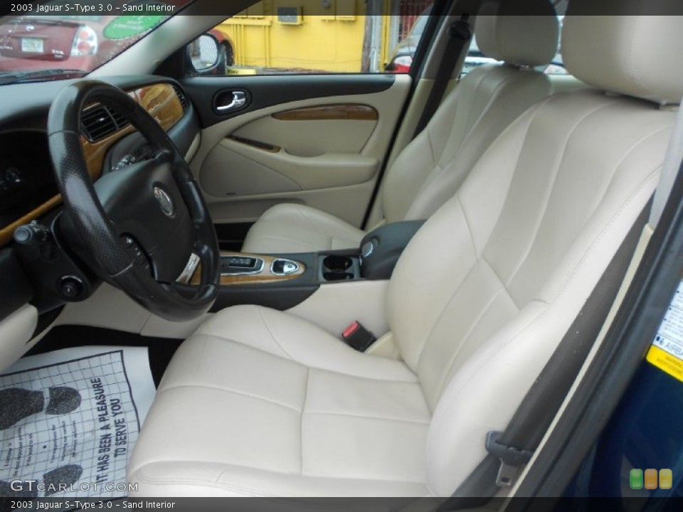 Sand Interior Photo for the 2003 Jaguar S-Type 3.0 #67060380