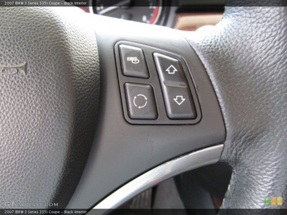 Black Interior Controls for the 2007 BMW 3 Series 335i Coupe #67060923