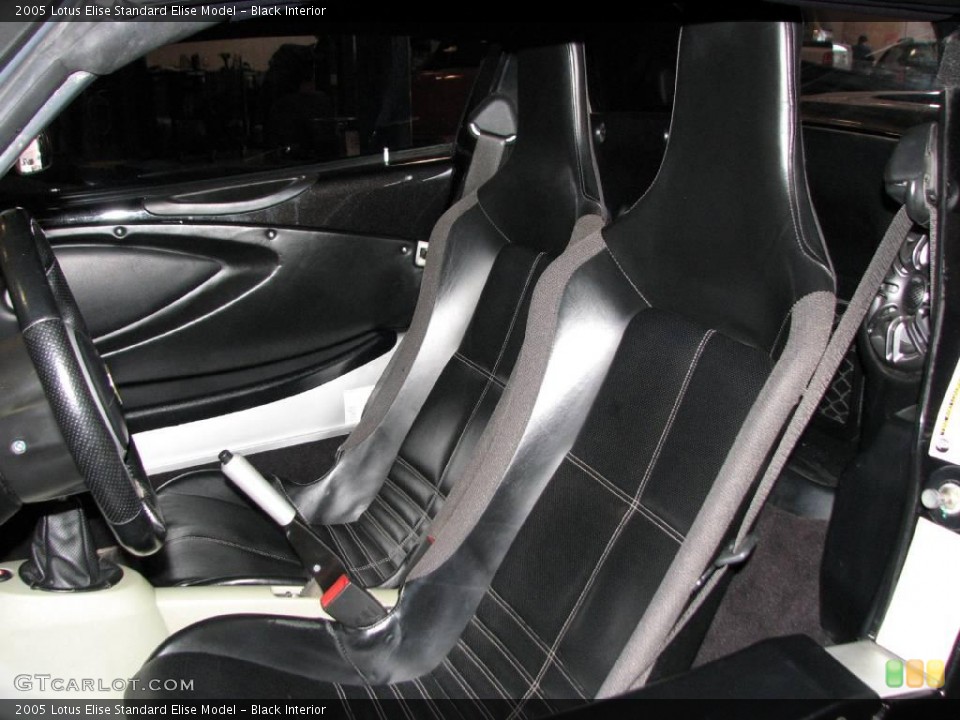 Black Interior Photo for the 2005 Lotus Elise  #6706706