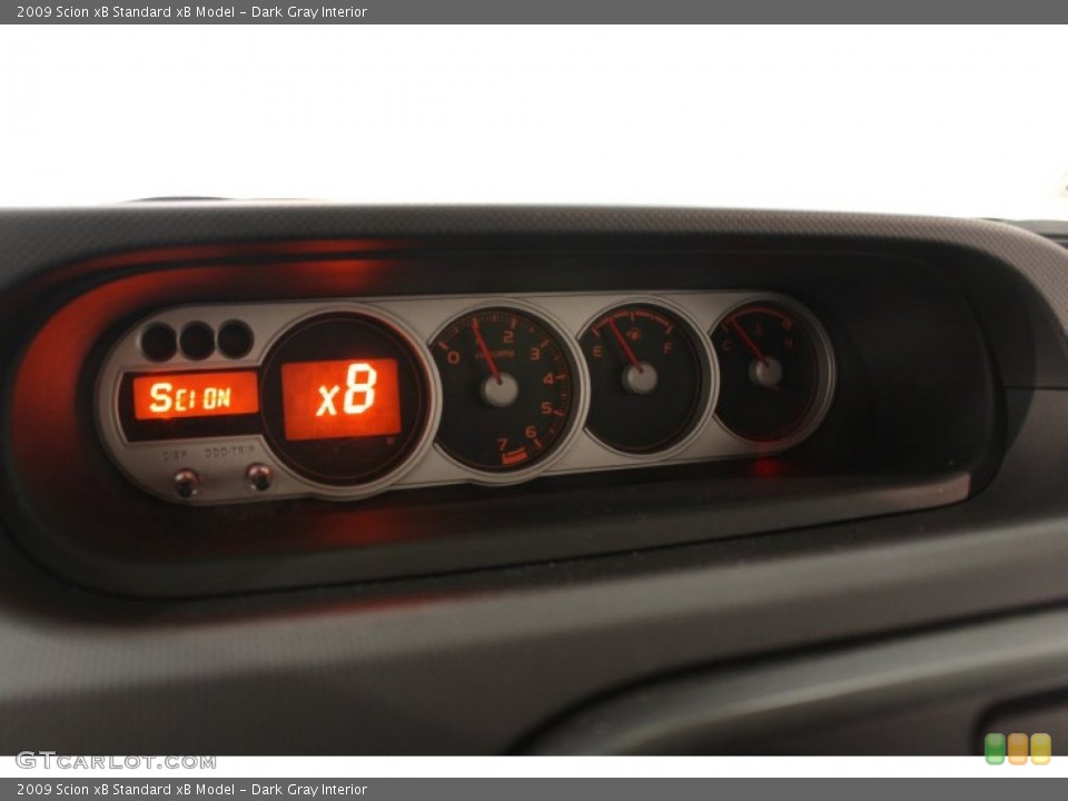 Dark Gray Interior Gauges for the 2009 Scion xB  #67067106