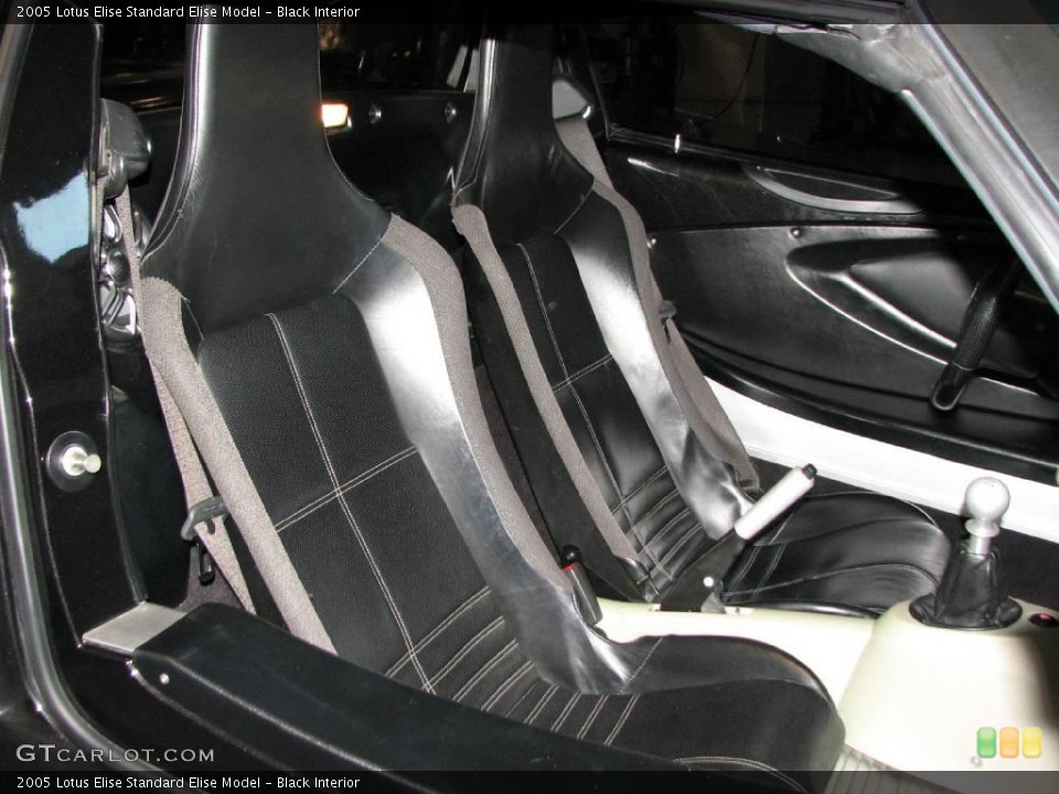 Black Interior Photo for the 2005 Lotus Elise  #6706711